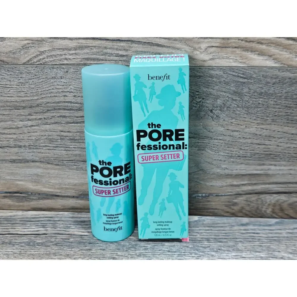 Benefit The Porefessional Super Setter Makeup Setting Spray 4fl.oz Full Size